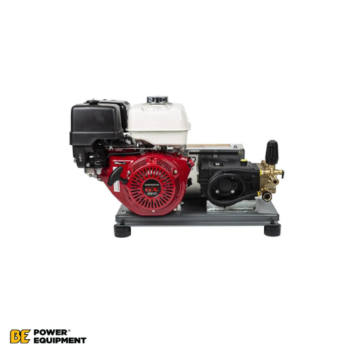 BE (B4013HTBG) 4000 PSI - 4 GPM Truck Mount Cold Water Gas Pressure Washer w/ Honda GX390 Engine