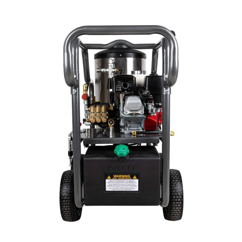 BE (HW2765HG) 2,700 PSI - 2.8 GPM Direct Drive Hot Water Pressure Washer w/ Honda GX200 Engine